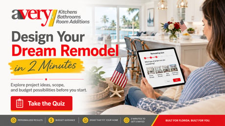 Avery Construction remodeling quiz for homeowners exploring project options and budget planning.