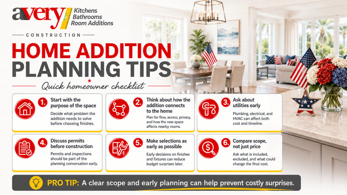 Home addition planning tips for Florida homeowners preparing to add more space.